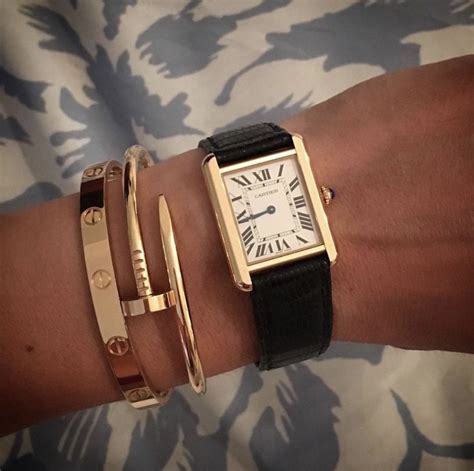 cartier watch stack|cartier watches for woman.